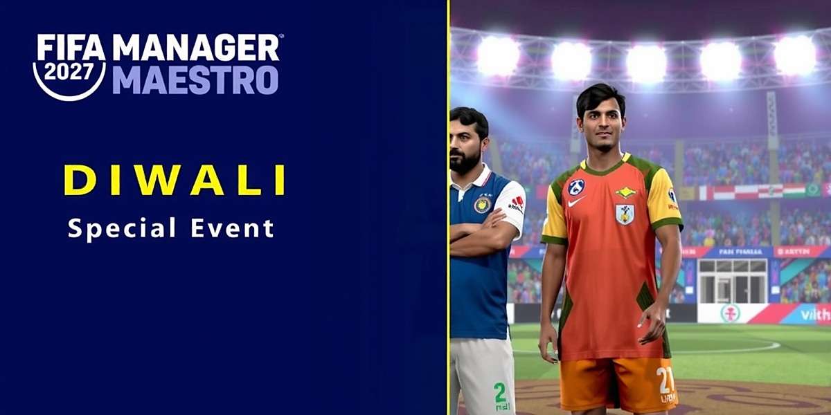 FIFA Manager Maestro - Diwali Special Event FIFA Manager Maestro Diwali special event showing players in traditional Indian kits with festival celebrations
